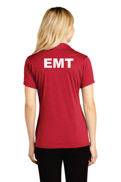 EMT Red Lady Polo