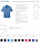OMS YOUTH Performance Moisture-wicking Polo