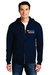 Gildan® - OEN ADULT Heavy Blend™ Full-Zip Hooded Sweatshirt G186