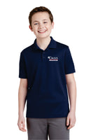 YST640 or comparable Youth Performance Polo OEN
